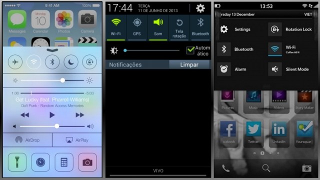 ios7 control center android bb10