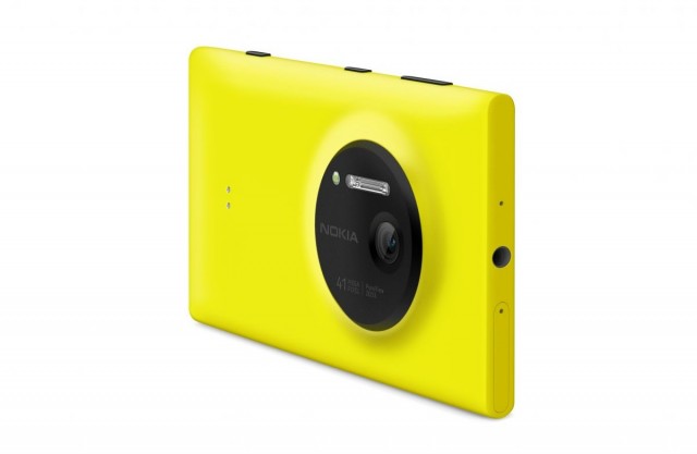 A câmera do Lumia 1020.