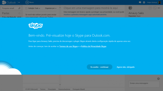 skype outlook plugin