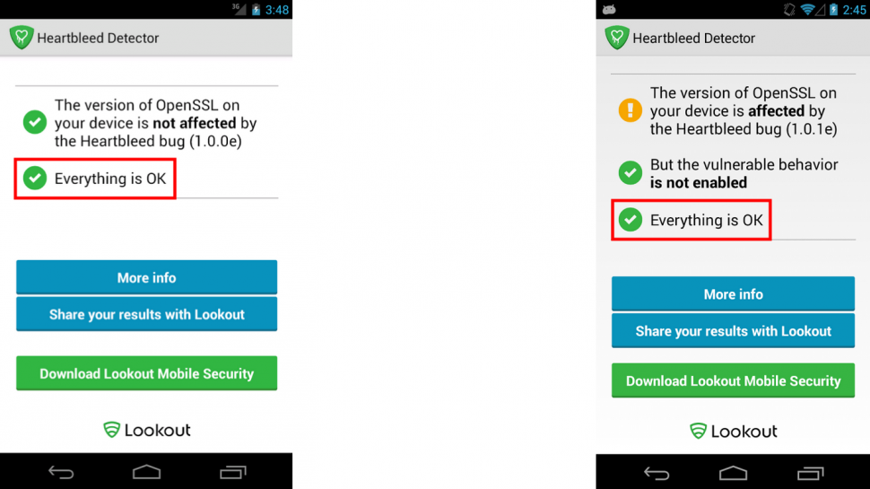 heartbleed detector android
