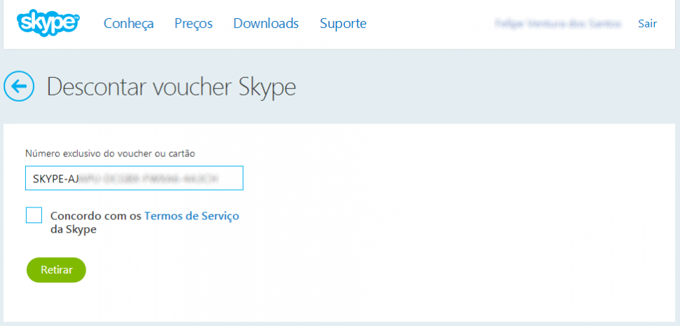 Skype voucher 3