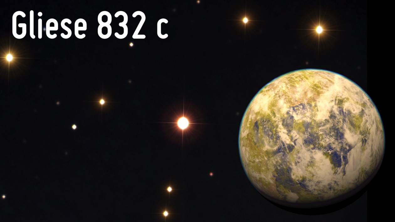 Gliese832c_with_star