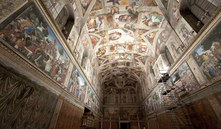 A obra de Michelangelo na Capela Sistina