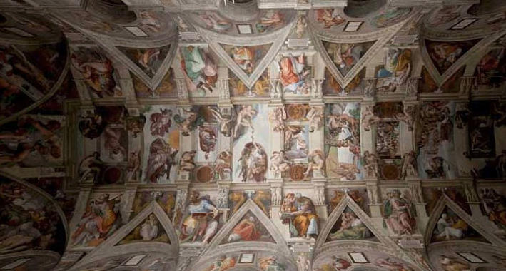 A obra de Michelangelo na Capela Sistina