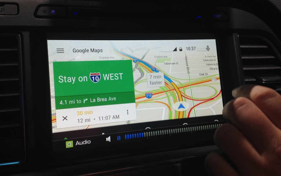 Android Auto Hyundai mapas