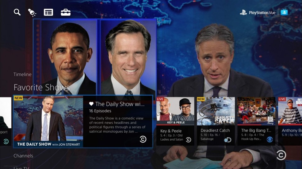 PlayStation Vue Daily Show