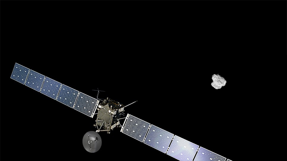 Sonda Rosetta chega ao cometa
