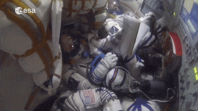 GIF reentrada Soyuz
