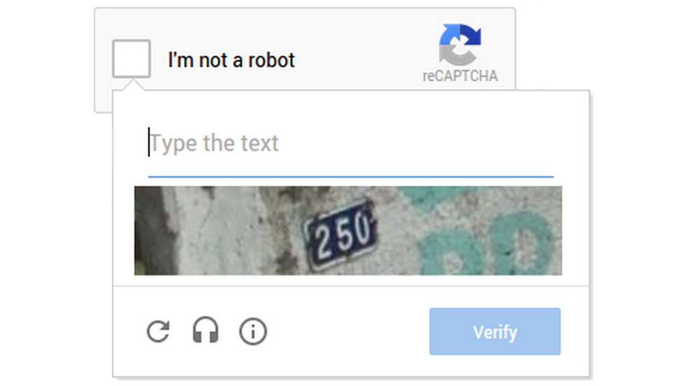 Novo CAPTCHA do Google
