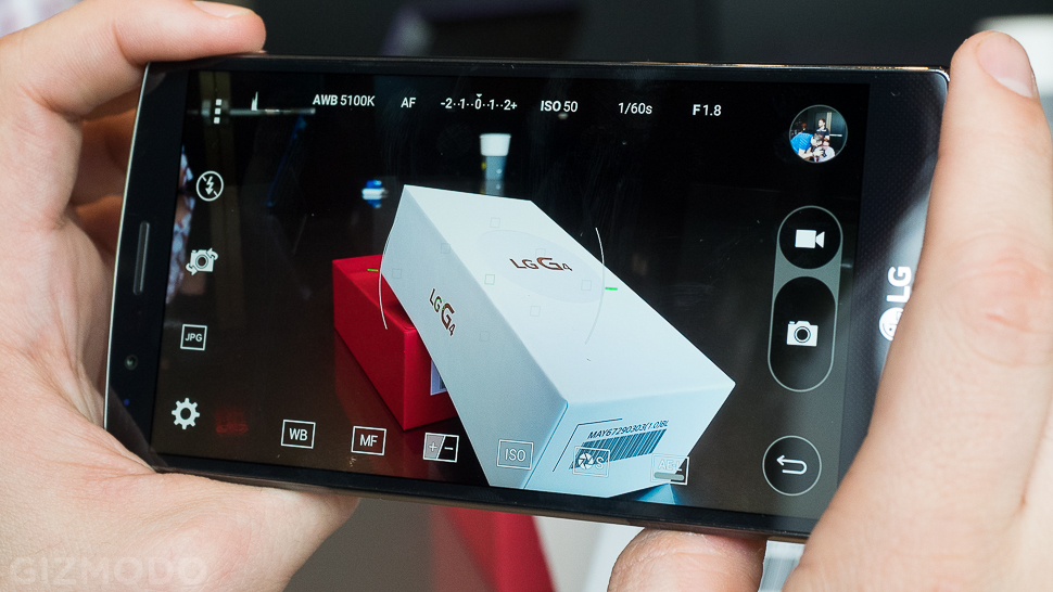Teste de câmera LG G4