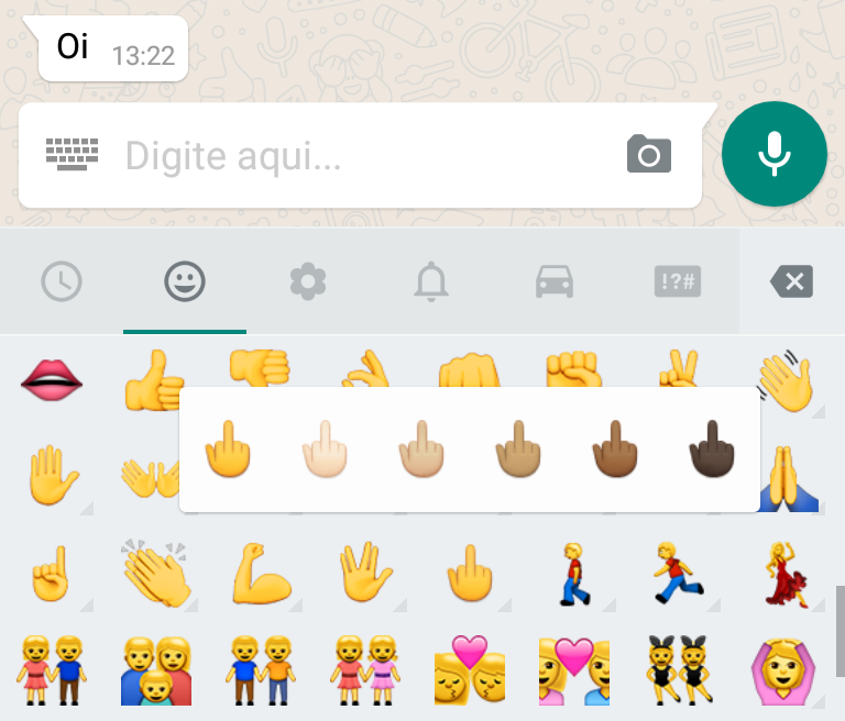 Whatsapp e emoji