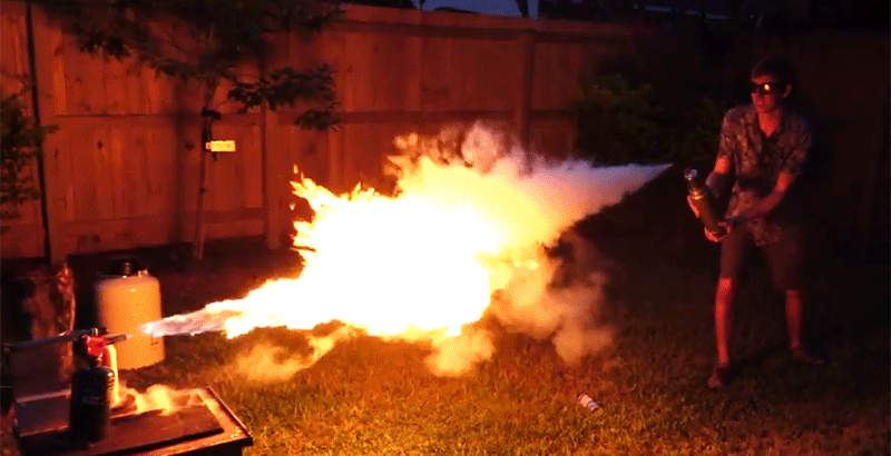 flame-nitrogen