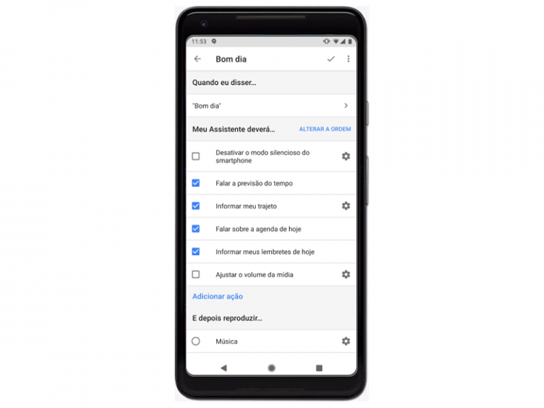 Agora você pode definir rotinas no Google Assistente