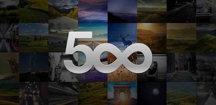 500px para Android.