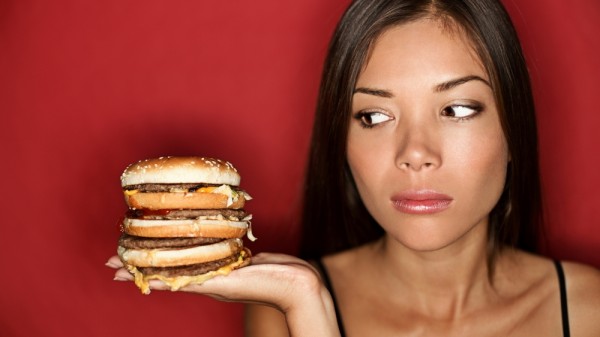 Comida ruim e depressiva.