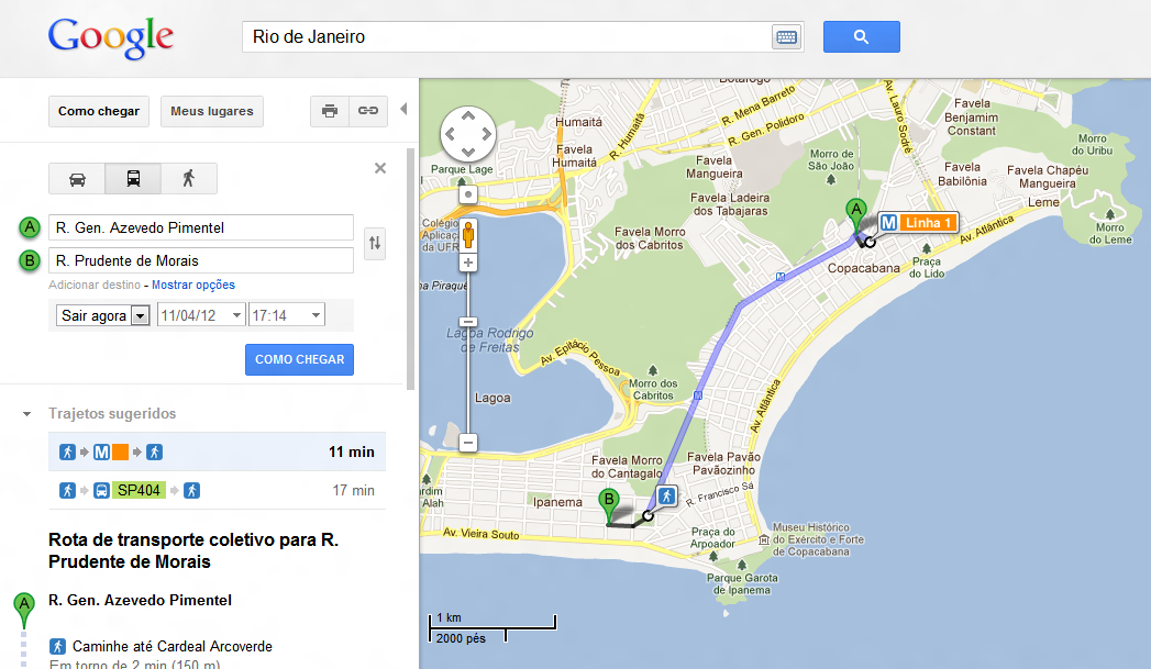 Google atualiza Maps para os Jogos Olímpicos do Rio – mapas indoor e  outdoor - Blue Bus