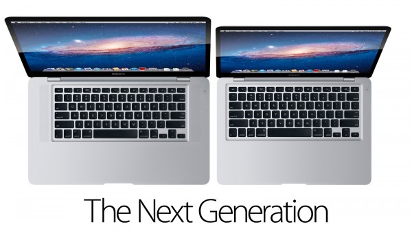 Nova geração do MacBook Pro.
