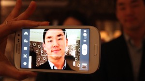 Câmera do Galaxy S III.