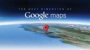 Convite para o evento do Google Maps.