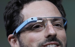 Sergey Brin com Google Glass.