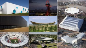 As construções olímpicas de 2012.