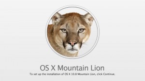 OS X Mountain Lion.