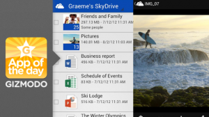 SkyDrive para Android.