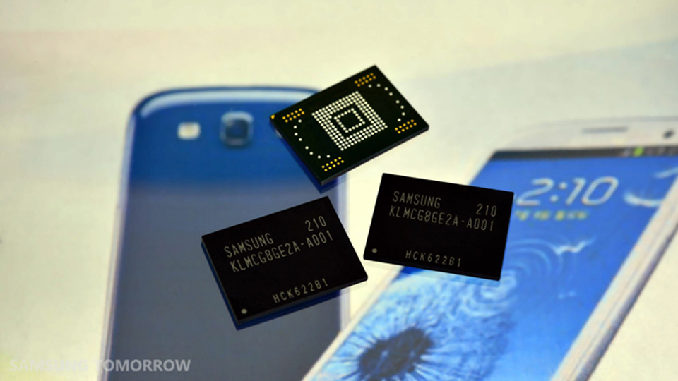 Novos chips da Samsung.