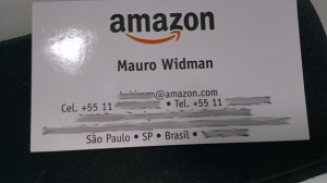 Cartão da Amazon.