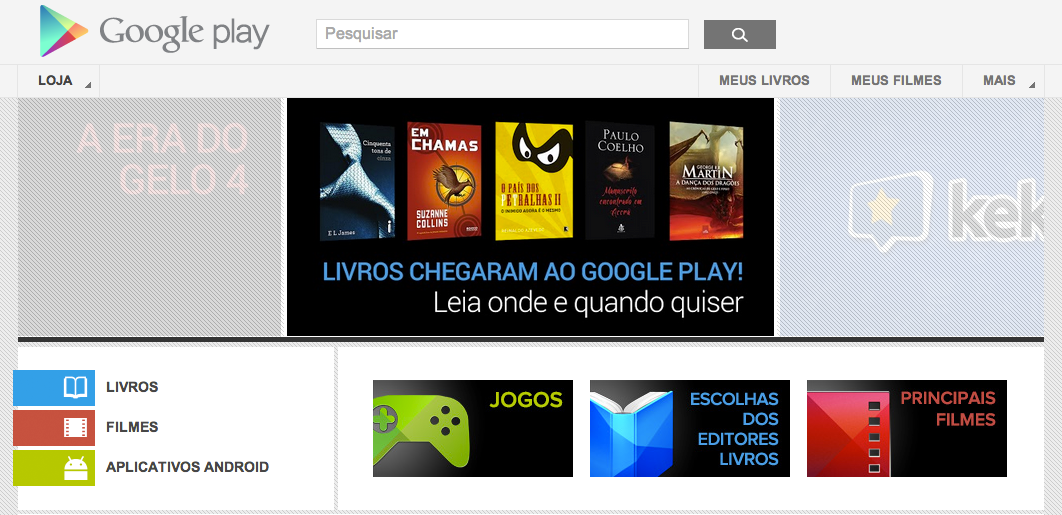 Google Play Livros recebe atualização que melhora a leitura em