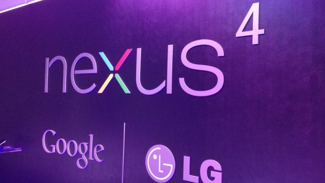 Nexus 4 no Brasil.
