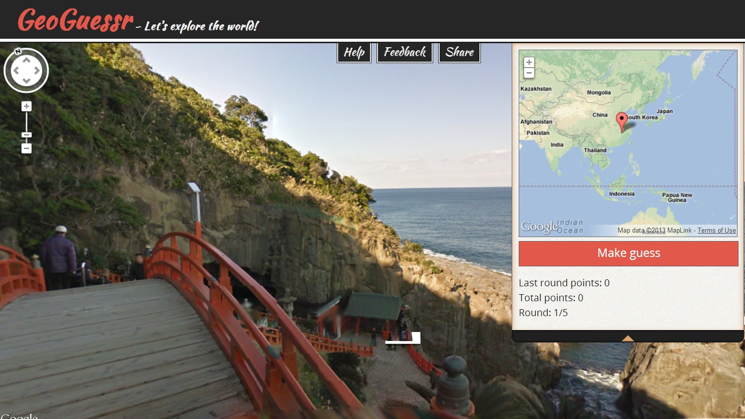 Ships, um jogo online que tira proveito da API do Google Earth