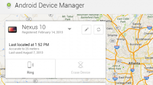 Android Device Manager.