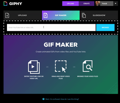 Fazer GIFs on GIPHY - Be Animated