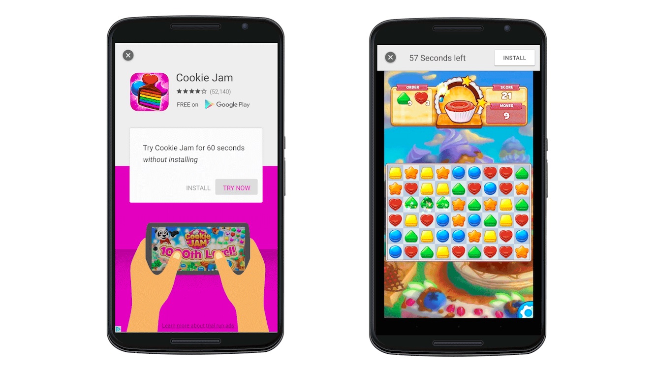 Google permite experimentar alguns jogos para Android sem instalá