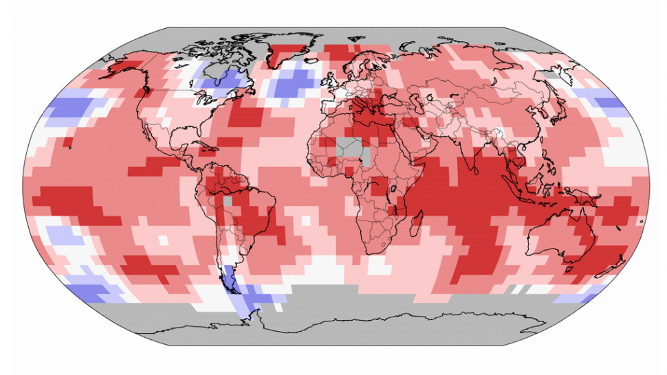 Visualização Mostra O Efeito Dramático Da Mudança Climática Agora E No