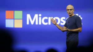 Satya Nadella, CEO da Microsoft. Imagem: AP