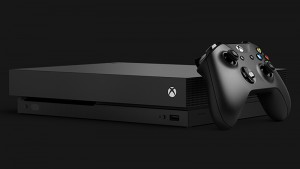 Xbox One X. Crédito: Microsoft