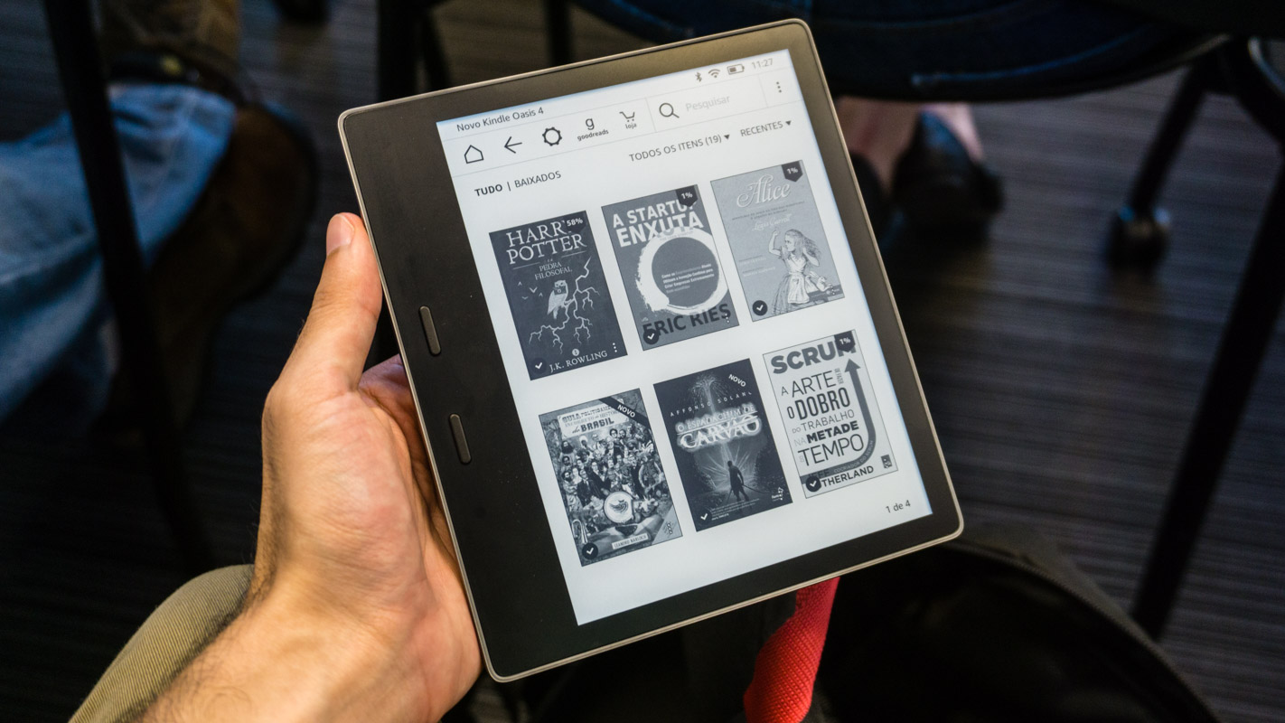 Novo Kindle Oasis chega ao Brasil por R$ 1.149 - Meio Bit