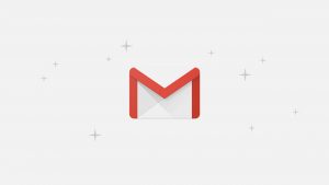 Logo do Gmail -- um envelope com as bordas destacadas em vermelho, formando a letra M