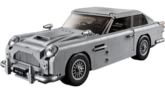A Lego recriou o Aston Martin DB5, do 007, com ejetor de assento e ...