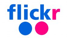 Logotipo do serviço de fotos Flickr.