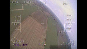 Visual de pilotagem de avião usando realidade virtual
