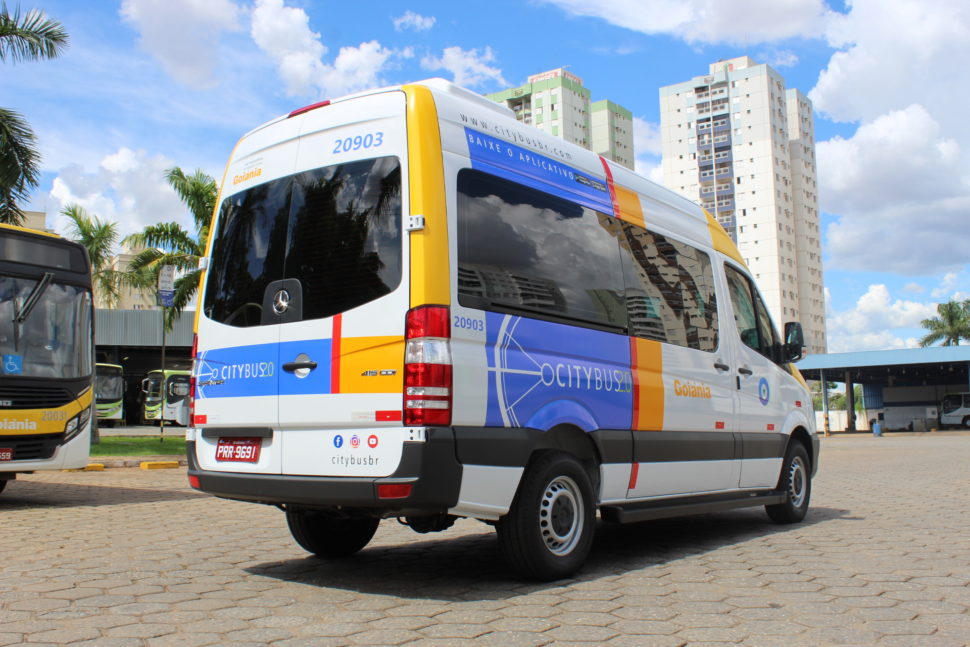 Miniônibus do CityBus 2.0 de Goiânia
