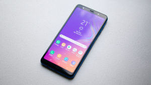 Tela do Galaxy A7 (2018)