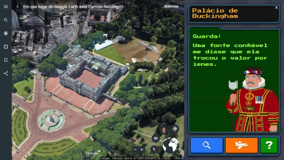 Como jogar o minigame de Carmen Sandiego dentro do Google Earth - Olhar  Digital