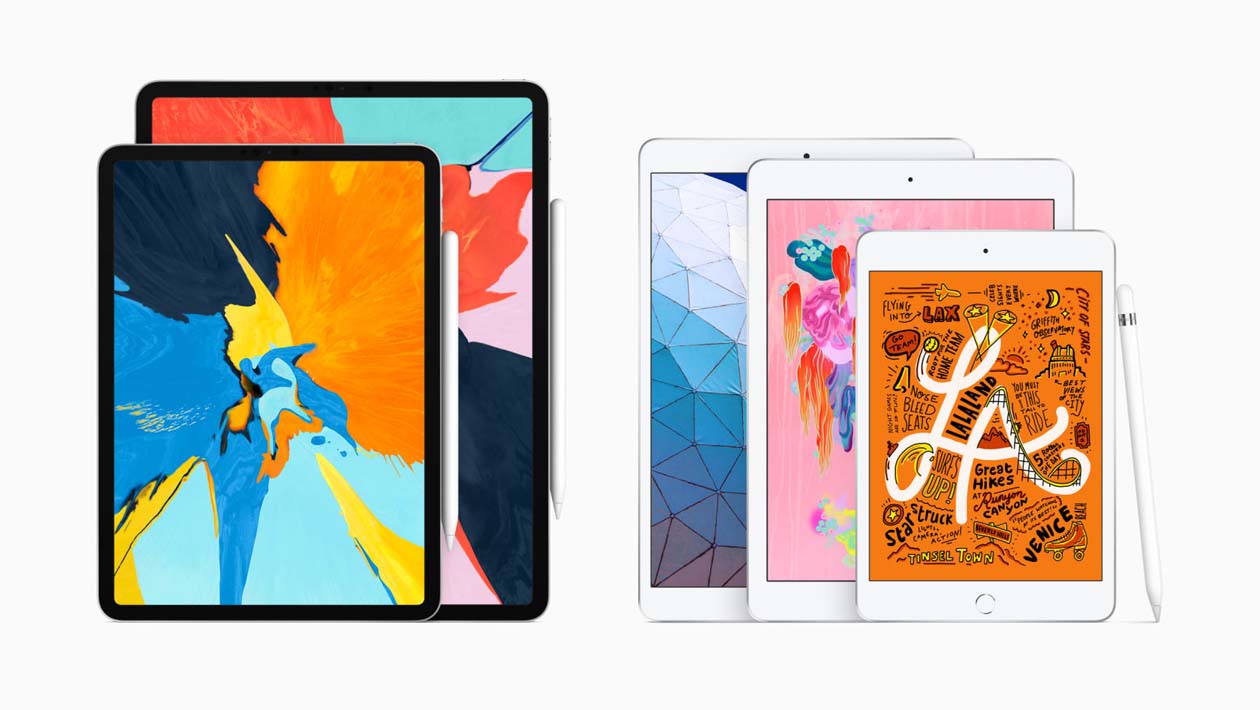 iPad Air e iPad mini, lado a lado