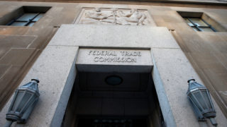 Entrada da FTC (Comissão Federal de Comércio) nos EUA