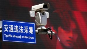 Câmera de vigilância na China
