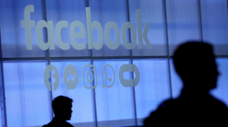 Logotipo do Facebook. Crédito: Justin Sullivan/Getty Images